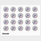 Sauvons nos Stickers Faune, Hippopotamus Graphisme (Feuille)