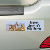 Sauvons Notre Sticker Burros Wild (En voiture)