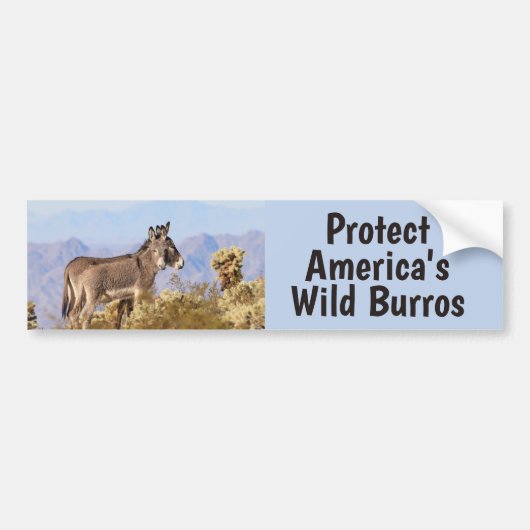 Sauvons Notre Sticker Burros Wild (Devant)