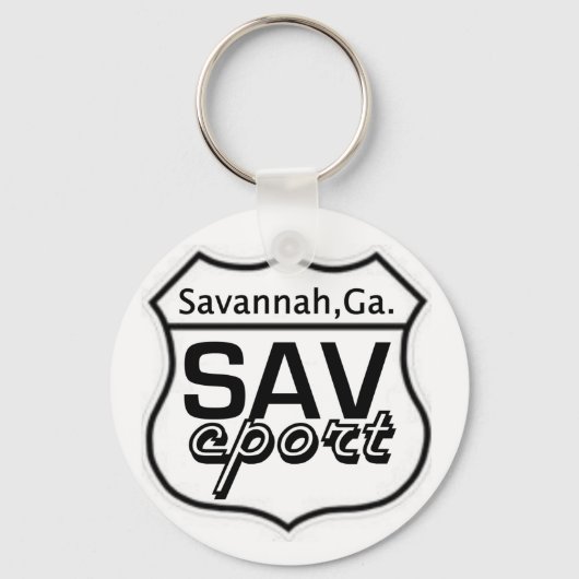 SAV CPort Sign. Sleutelhanger (Voorkant)