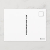 SAVAGE CAFÉ CARTES POSTALES VINTAGES DE CAFÉ (Dos)