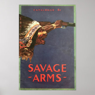 Savage logo nr. 61 poster