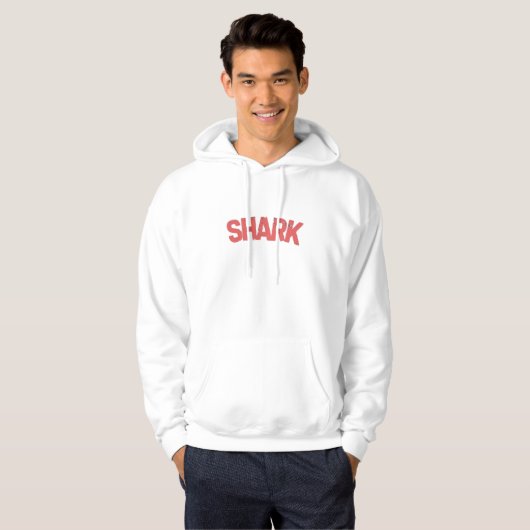 "Savage Shark Hoodie – Deep Sea Predator Vibes" (Voorkant volledig)