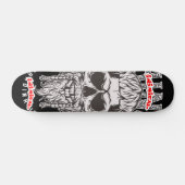 Savage Viking Skull Skateboard (Horizontaal)