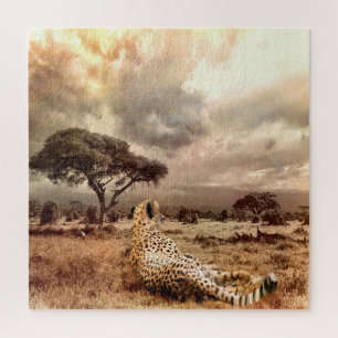 Savanna Cheetah Legpuzzel