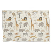 Savanna Sunrise Safari Pattern ID1259 Kussensloop (Voorkant)