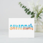 SAVANNAH BRIEFKAART (Staand voorkant)