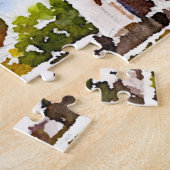 Savannah Cathedral Watercolor Photo Puzzle (Côté)