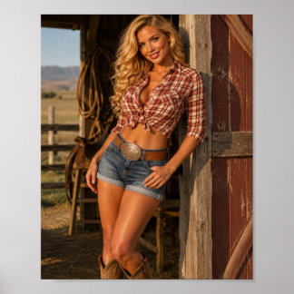 Savannah Cole - Bij de Schuur Poster
