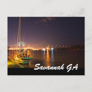 Savannah GA Briefkaart
