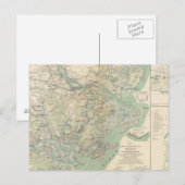 Savannah, Ga en omgeving Briefkaart (Voorkant / Achterkant)