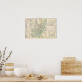 Savannah, Ga en omgeving Poster (Keuken)