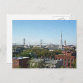 Savannah Georgia Briefkaart (Voorkant / Achterkant)