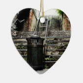 Savannah Georgia Downtown Historic Keramisch Ornament (Rechts)