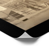 Savannah, Georgia Foto 1909 Poster (Hoek)