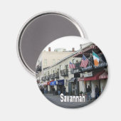 Savannah Georgia GA Magneet (Voorkant / Achterkant)