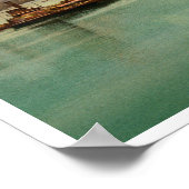 Savannah Georgia Historic River Scene Poster (Hoek)