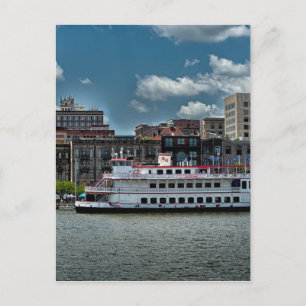 savannah georgia historische architectuur oude cit briefkaart