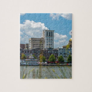 savannah georgia historische architectuur oude cit legpuzzel