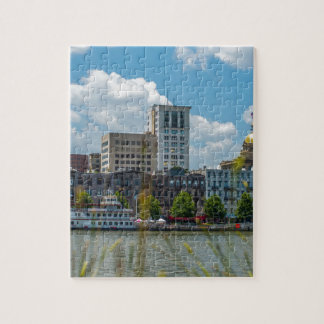 savannah georgia historische architectuur oude cit legpuzzel