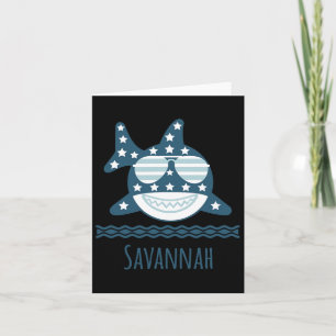 Savannah Georgia Nautische kust Vissende boot Kaart