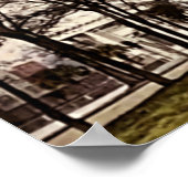 Savannah, Georgia Oglethorpe Avenue Poster (Hoek)