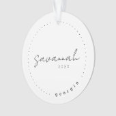 Savannah Georgia Travel États-Unis Simple (devant)