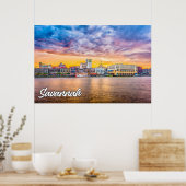 Savannah, Georgia, Verenigde Staten Poster (Keuken)
