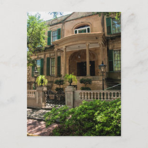 Savannah Georgia Victoriaans historisch huis 2 Briefkaart