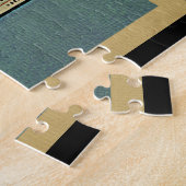 Savannah Georgia Vintage Travel Legpuzzel (Zijkant)