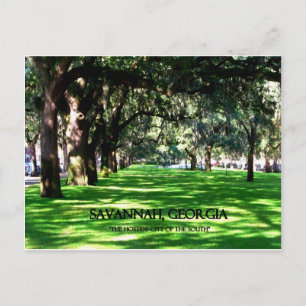 SAVANNAH, GEORGIË BRIEFKAART