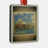 Savannah Géorgie Vintage voyage Ornement (Droite)