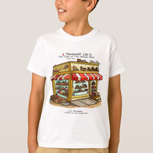 Savannah Kinder boeken T-shirt (Voorkant)