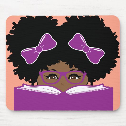 Savannah leest Mousepad Muismat (Voorkant)