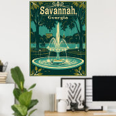 Savannah Poster (Thuiskantoor)
