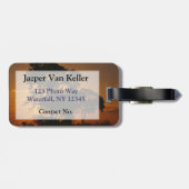 Savannah Sunset Bagagelabel (Achterkant horizontaal)