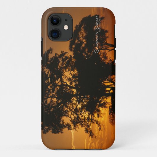 Savannah Sunset Case-Mate iPhone Case (Achterkant)
