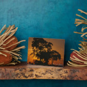 Savannah Sunset Fotoplaat (Zijkant)