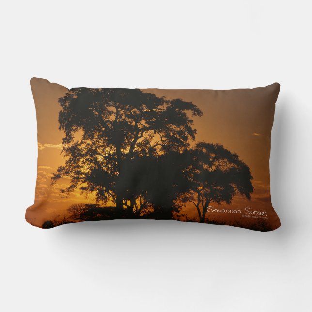Savannah Sunset Kussen (Voorkant)