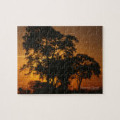 Savannah Sunset Legpuzzel (Horizontaal)