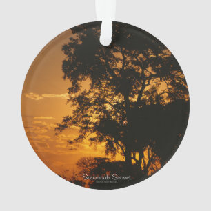 Savannah Sunset Ornament