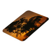 Savannah Sunset Photo Magnet Magneet (Linkerzijde)