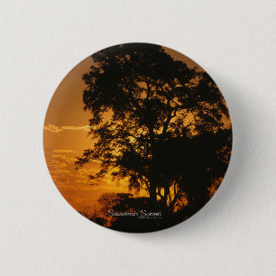 Savannah Sunset Ronde Button 5,7 Cm