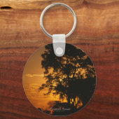 Savannah Sunset Sleutelhanger (Voorkant)