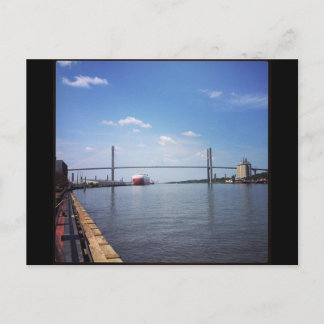 Savannah Suspension Bridge Briefkaart
