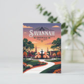 Savannah VS Briefkaart (Staand voorkant)
