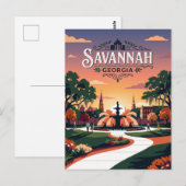 Savannah VS Briefkaart (Voorkant / Achterkant)