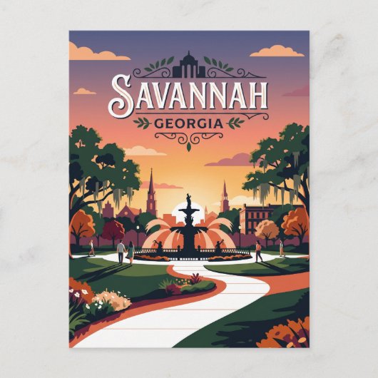 Savannah VS Briefkaart (Voorkant)