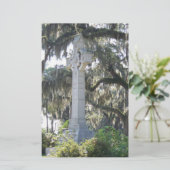 Savannah's Keltische Kruis Briefpapier (Staand voorkant)