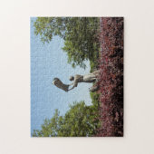 Savannah's Waving Girl Florence Martus Puzzle (Vertical)